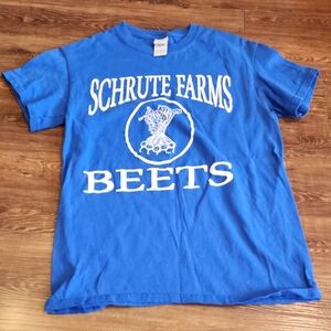 Gildan Blue Schrute Farms Beets T-Shirt